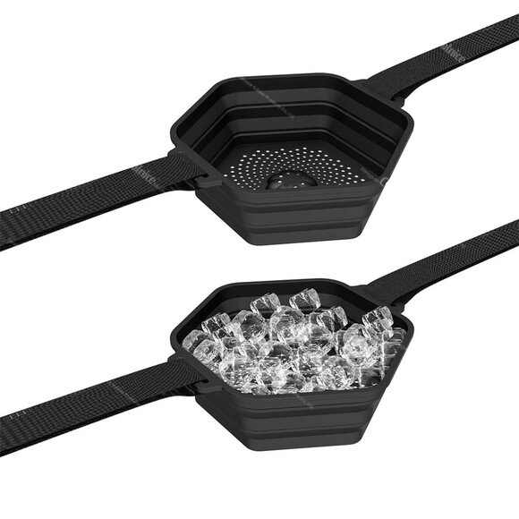 Foldable Silicone Ice Shower Bath Bucket for Cold Shower Therapy(1 Set) - Picture 8 of 13